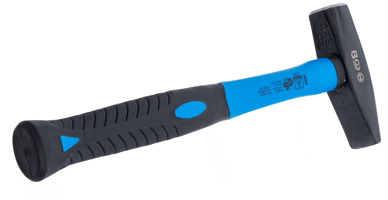 BGS 3854 Schlosserhammer Fiberglasstiel DIN 1041 Kopfgewicht 500g