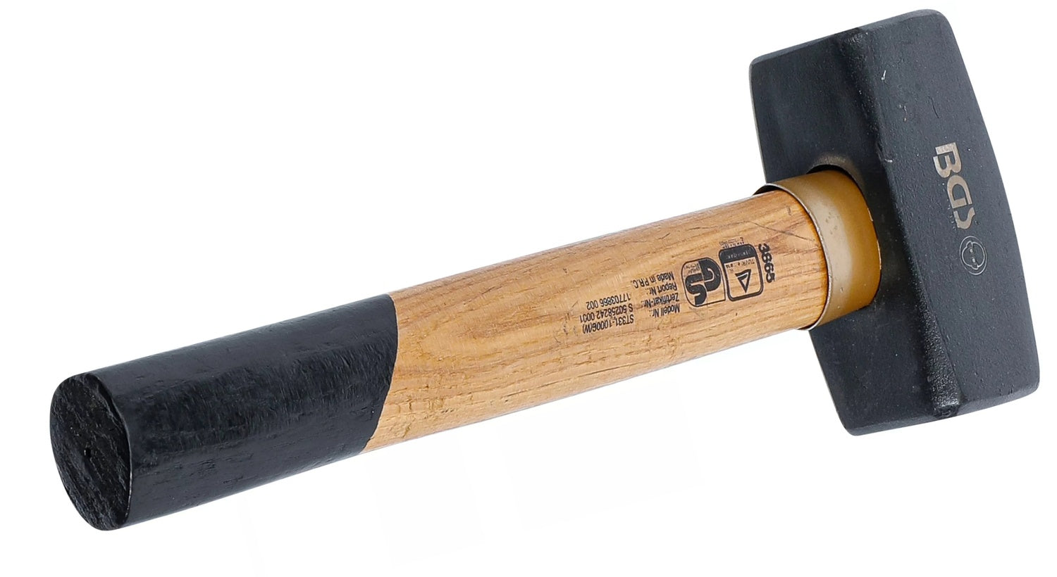 BGS 3865 Fäustel mit Holzstiel DIN 6475 Kopfgewicht 1000g