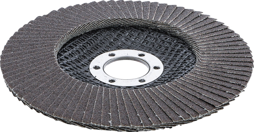 BGS 3977 Fächer Schleifscheibe Ø 125mm K 120 für Winkelschleiferbetrieb