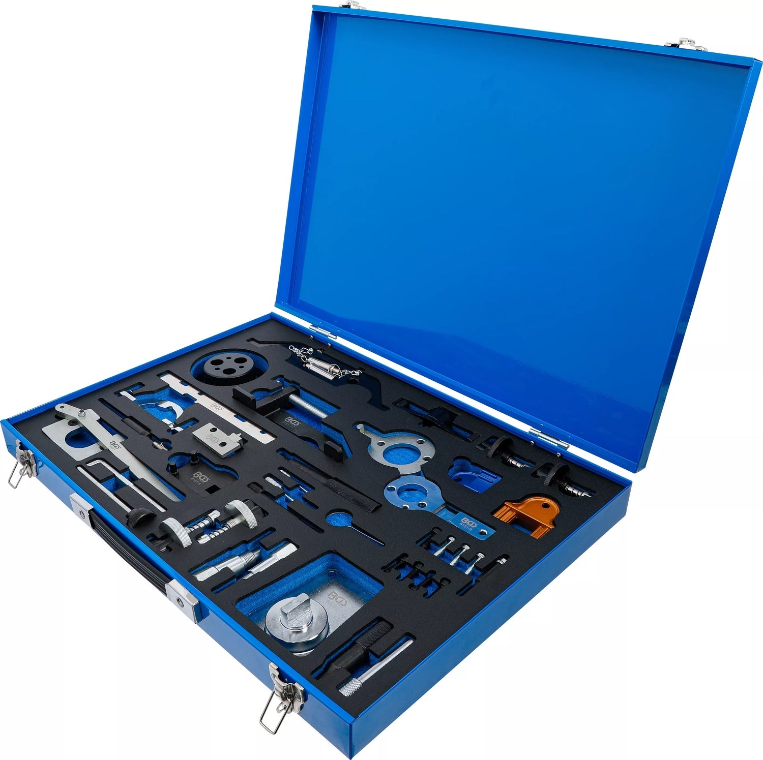 BGS 4138 Satz Einstellwerkzeug für Motor Opel Chevrolet Saab Fiat Lancia Suzuki Ford, Werkstattwageneinlage 3/3