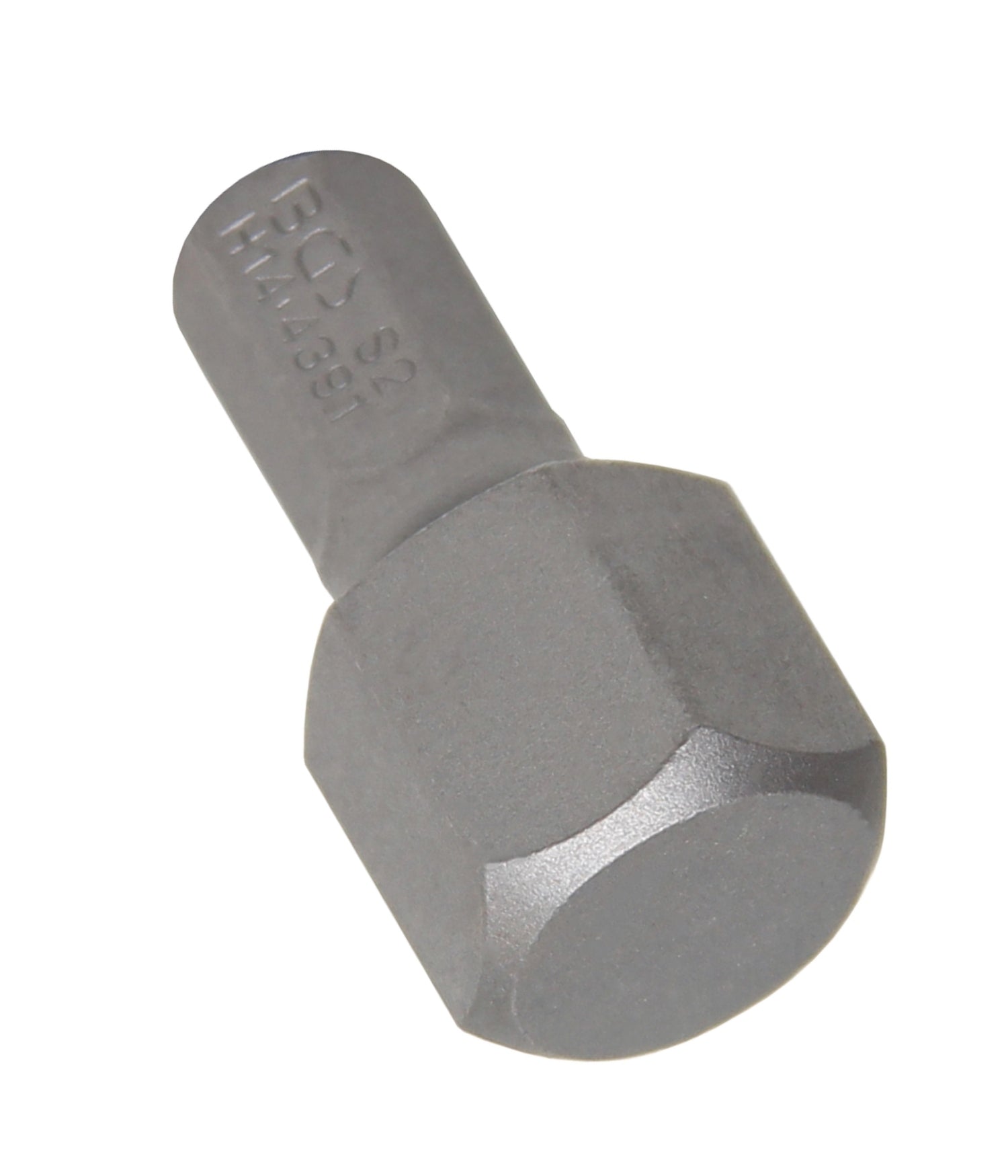 BGS 4391 Bit Nuss Stecknuss Innensechskant 14mm HX14 Antrieb Außensechskant 8mm (5/16")