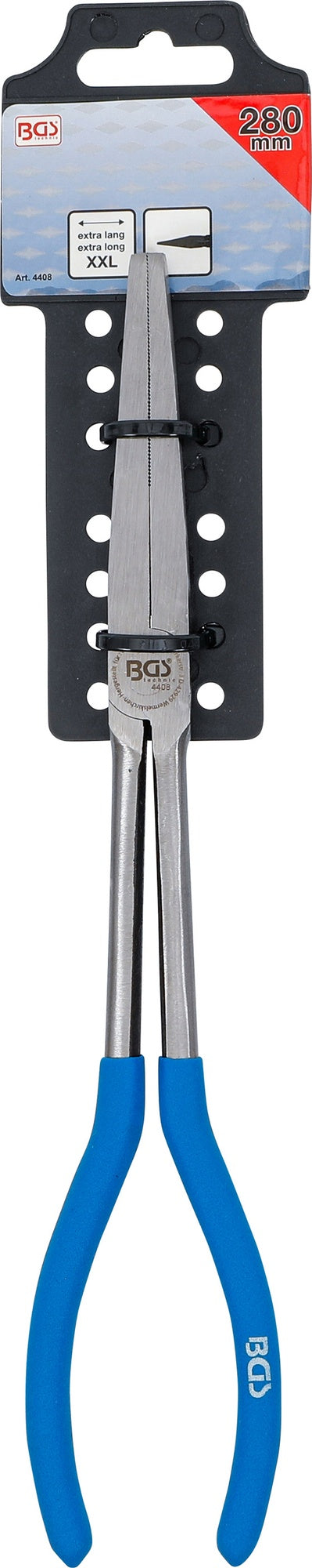 BGS 4408 Zange Flachzange extra lang Länge 280mm
