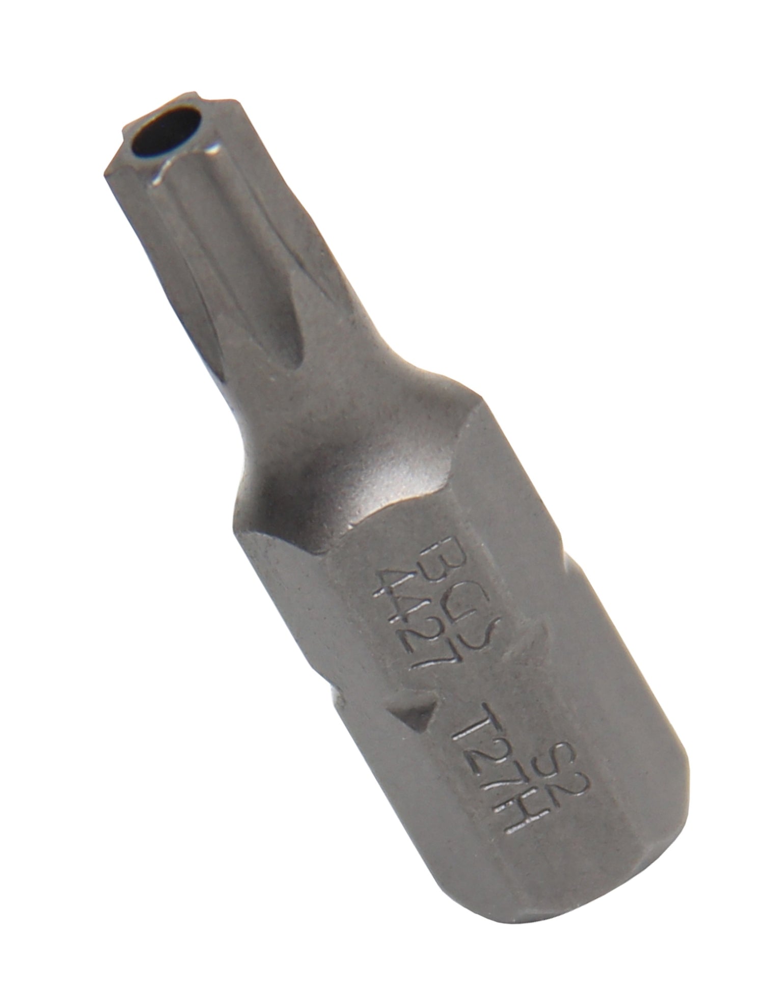 BGS 4427 Bit Nuss Stecknuss T-Profil (für Torx) mit Bohrung T27 Antrieb Außensechskant 8mm (5/16")