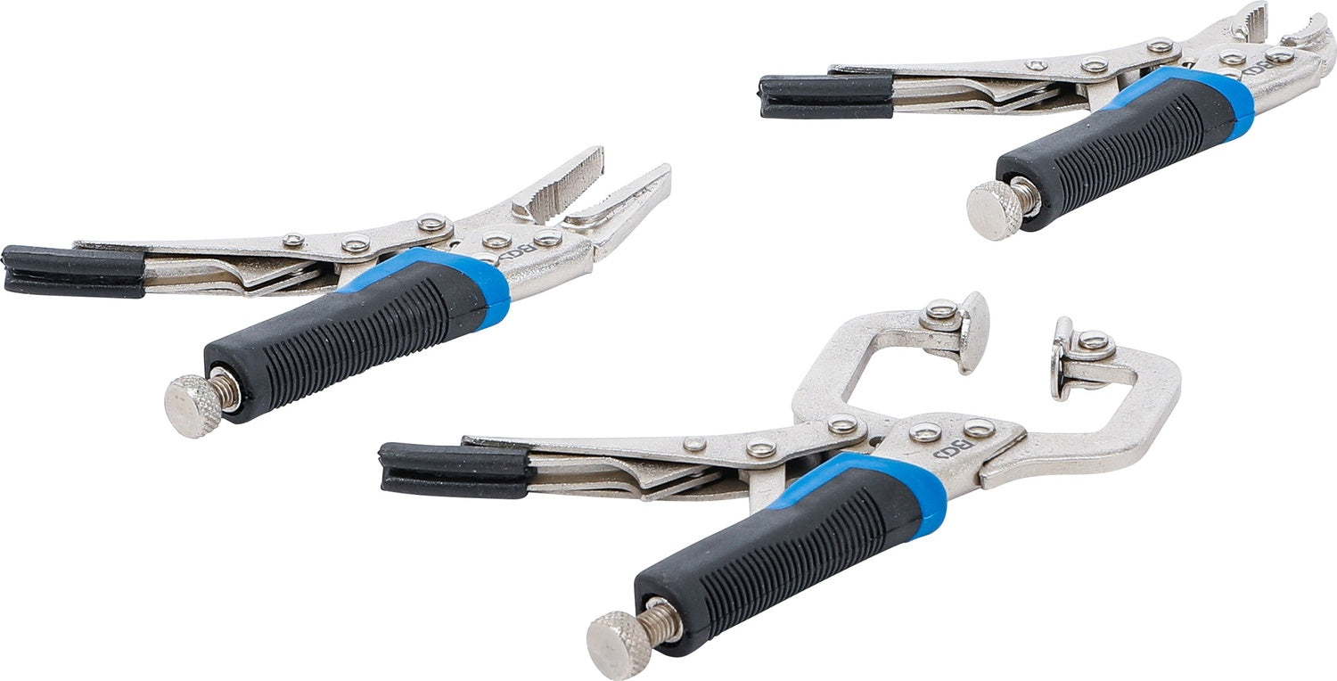 BGS 4499 Satz Mini Gripzangen 3 teilig