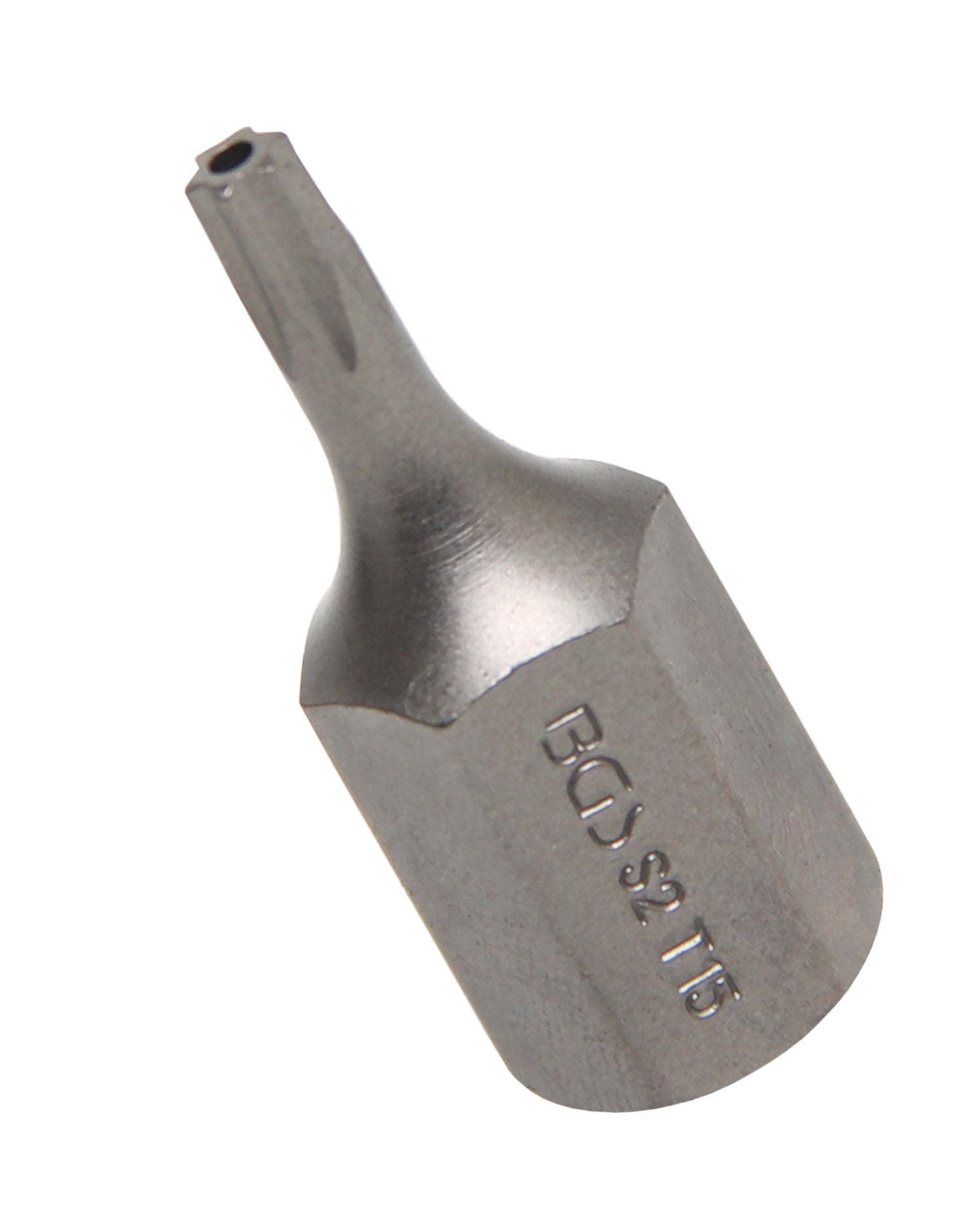 BGS 4615 Bit Nuss Stecknuss T-Profil (für Torx) mit Bohrung T15 Antrieb Außensechskant 10mm (3/8")