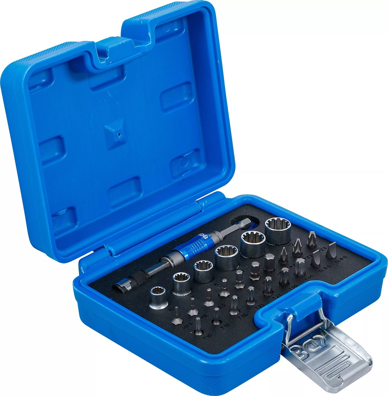 BGS 4812 Satz Steckschlüssel Bits Außensechskant 6,3mm (1/4") 2-IN-1 26 teilig