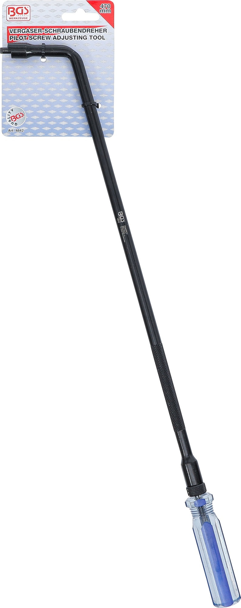 BGS 4842 Vergaser Schraubendreher mit Welle