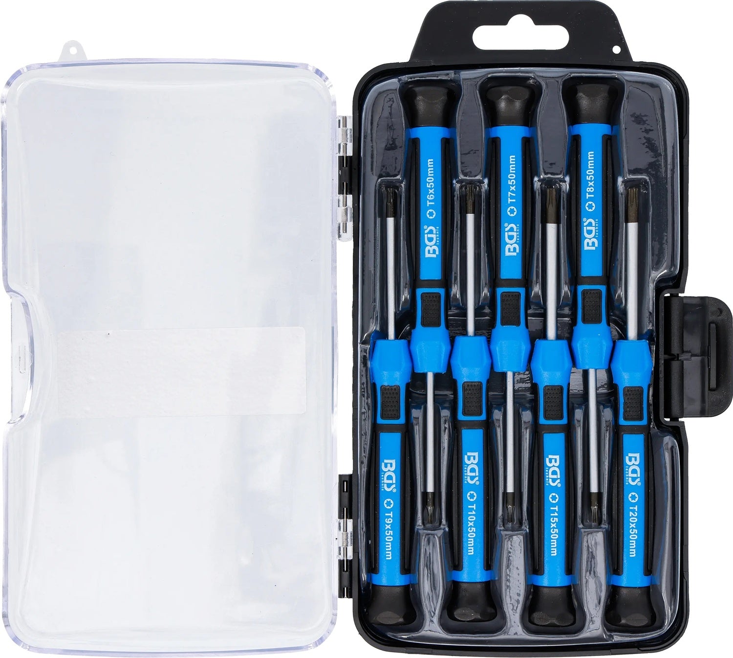 BGS 4880 Satz Präzisions Schraubendreher T-Profil (für Torx) 7 teilig