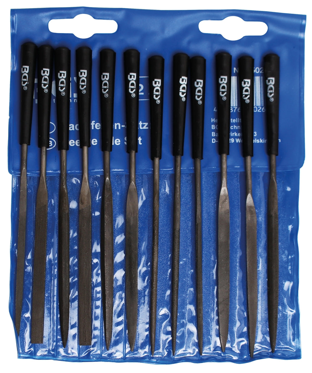 BGS 50200 Satz Nadelfeilen Feilenllängen 140mm 12 teilig