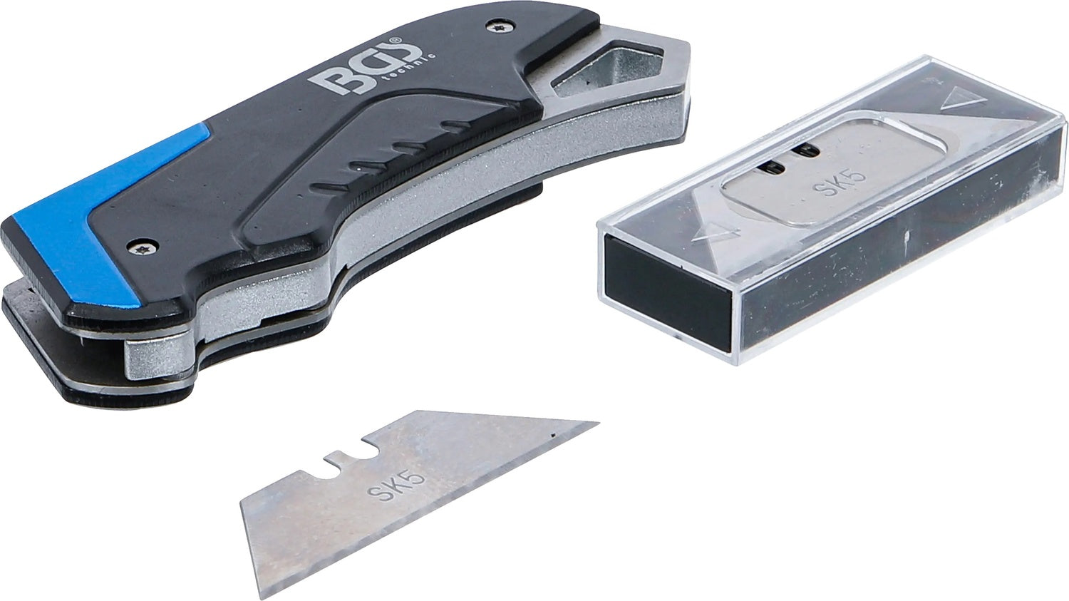 BGS 50618 Sicherheits Allzweckmesser Länge 155mm Schiebegriff