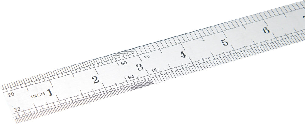 BGS DIY 50890 Maßstab biegsam rostfrei Edelstahl 1m
