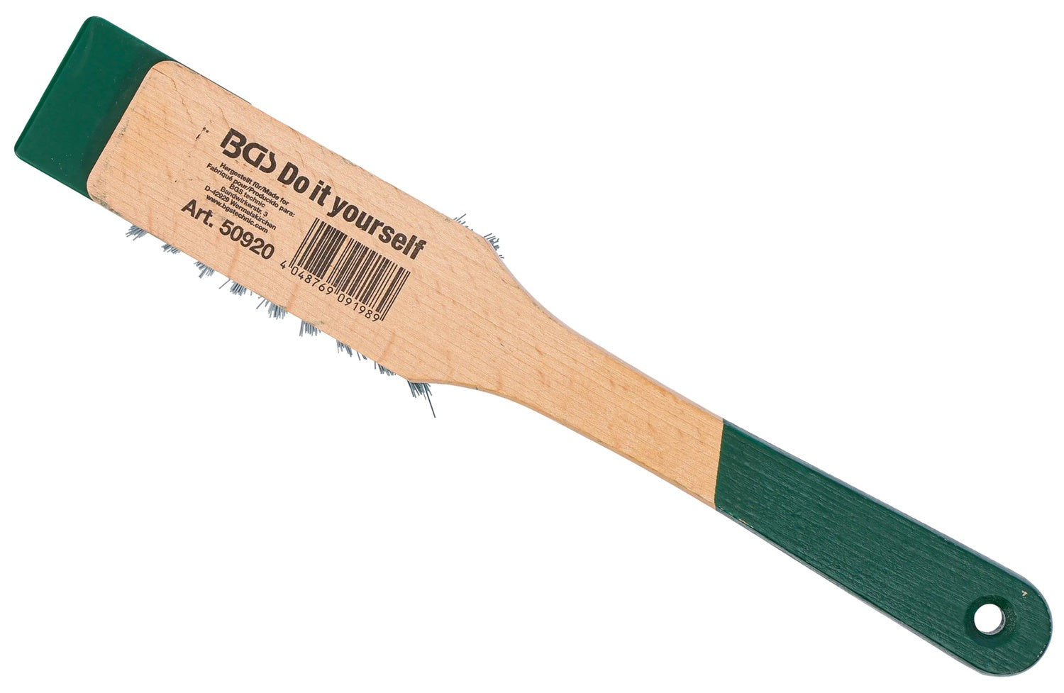BGS DIY 50922 Rasenmäher Bürste mit Schaber Rasenmäher Reinigung