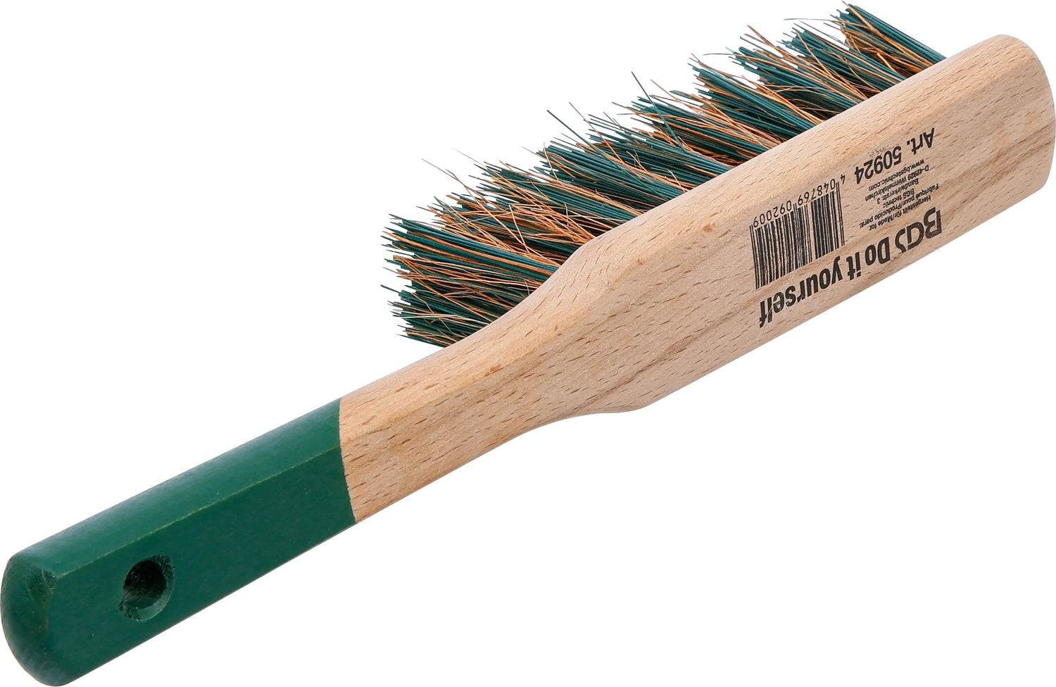 BGS DIY 50924 Handfeger PET / Kokosfaser Länge 300mm Handbesen