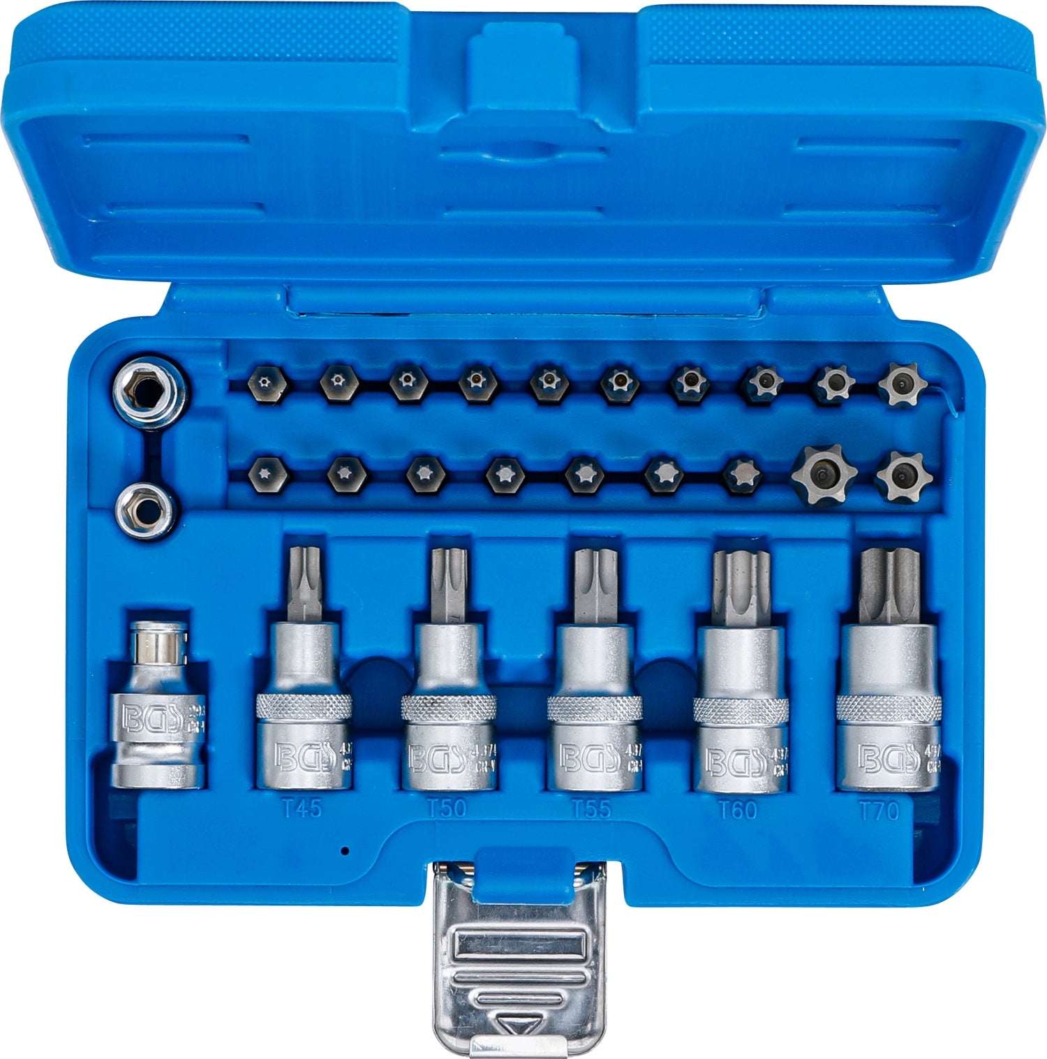 BGS 5101 Satz Biteinsätze Bits T-Profil (für Torx) Antrieb 12,5mm (1/2")