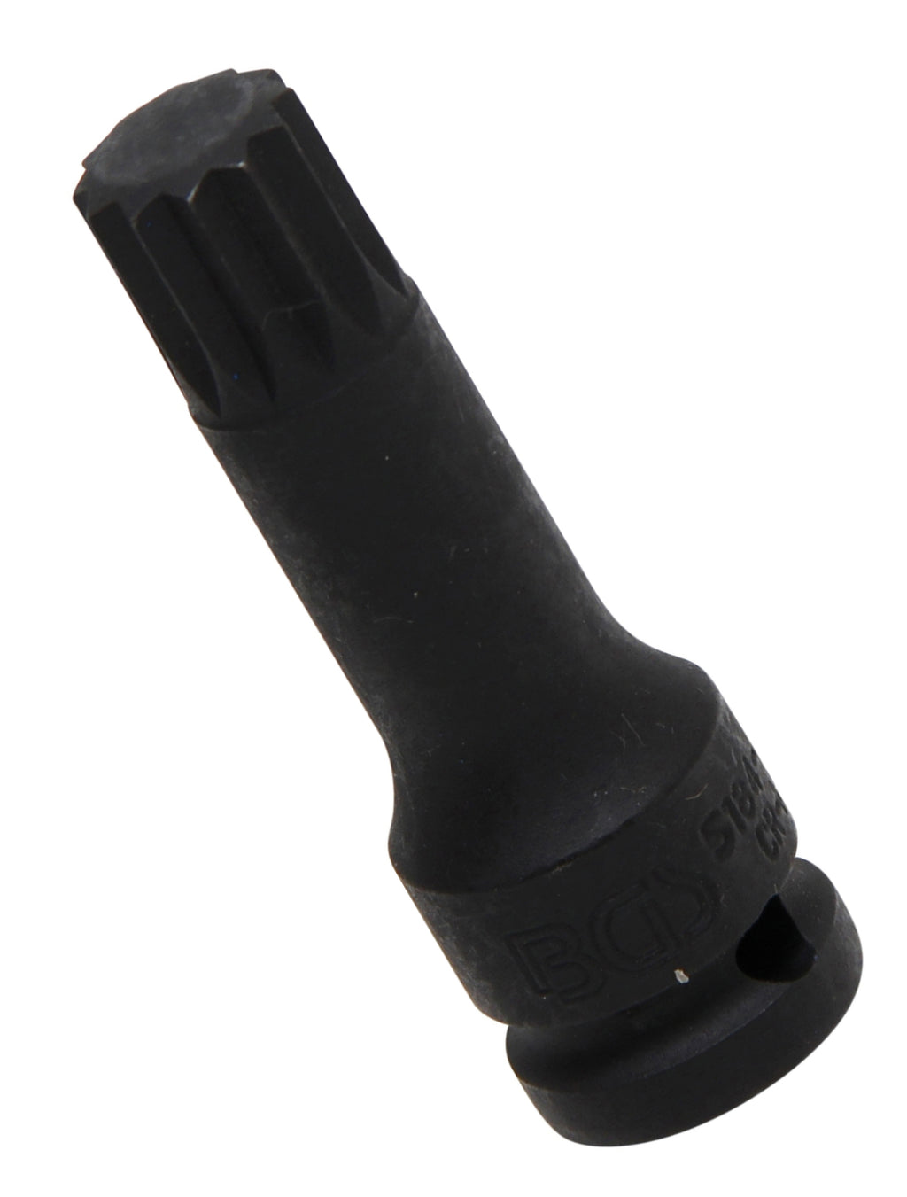 BGS Bit-Einsatz Innenvielzahn M18 X 55 Mm – 1/2 Zoll Antrieb, Nr. 4347 – Robustes Werkzeug
