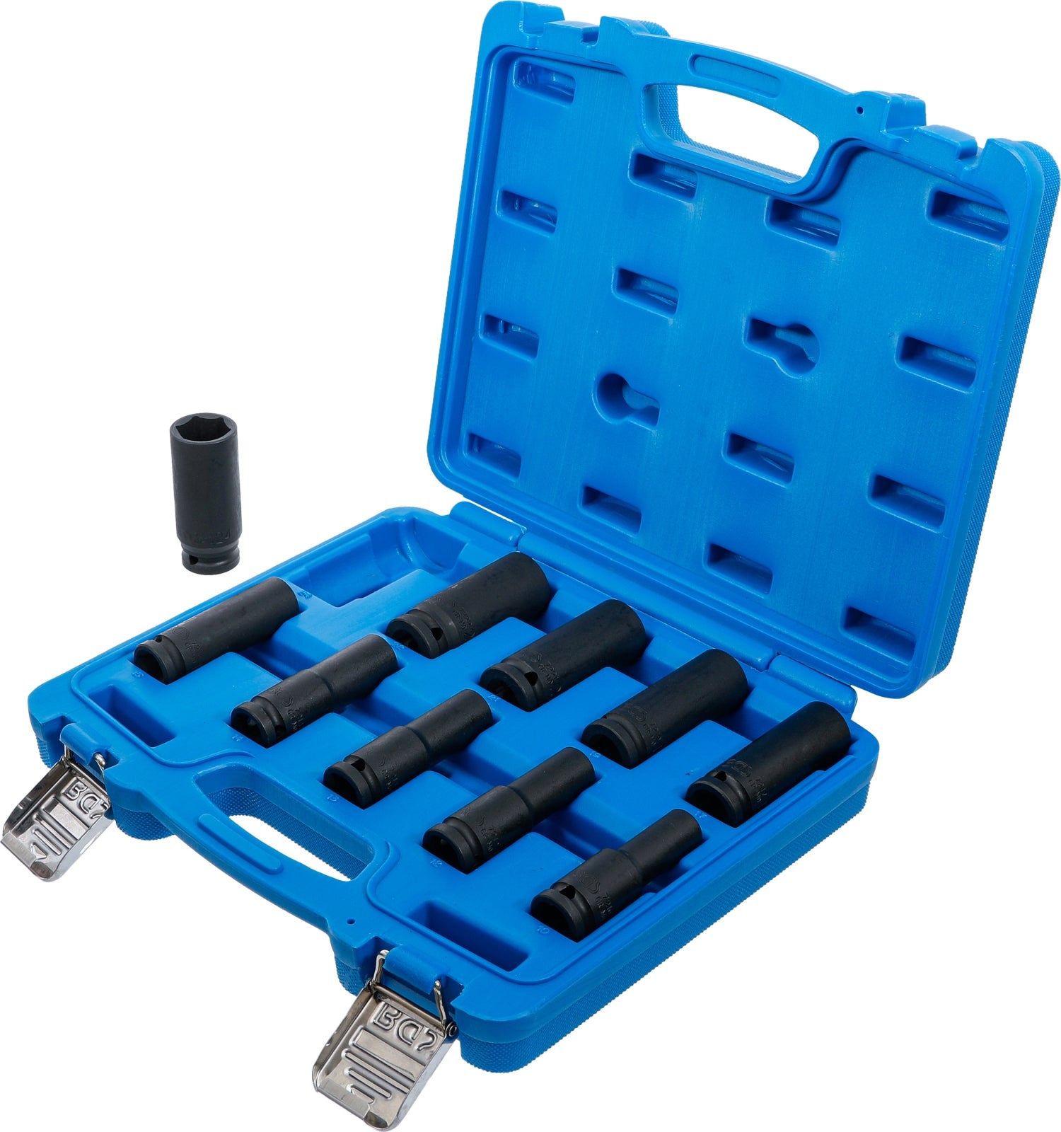 BGS 5206 IMPACT Nüsse tiefe Ausführung 10 - 24 mm Antrieb 12,5mm (1/2') für Schlagschrauber