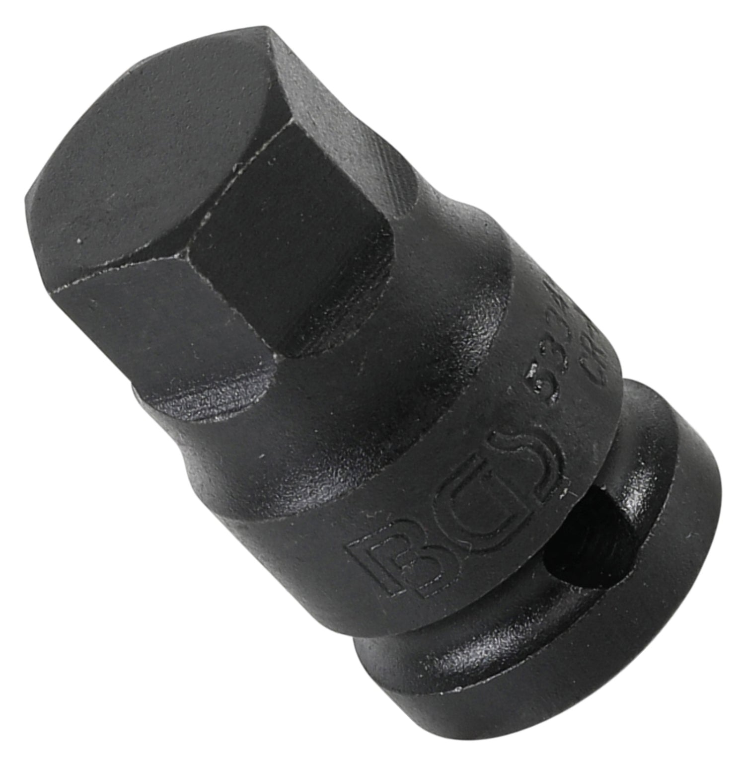 BGS 5334-H19 Kraft Bit Einsatz Innensechskant HX19 19mm Antrieb Innenvierkant 12,5 mm (1/2")