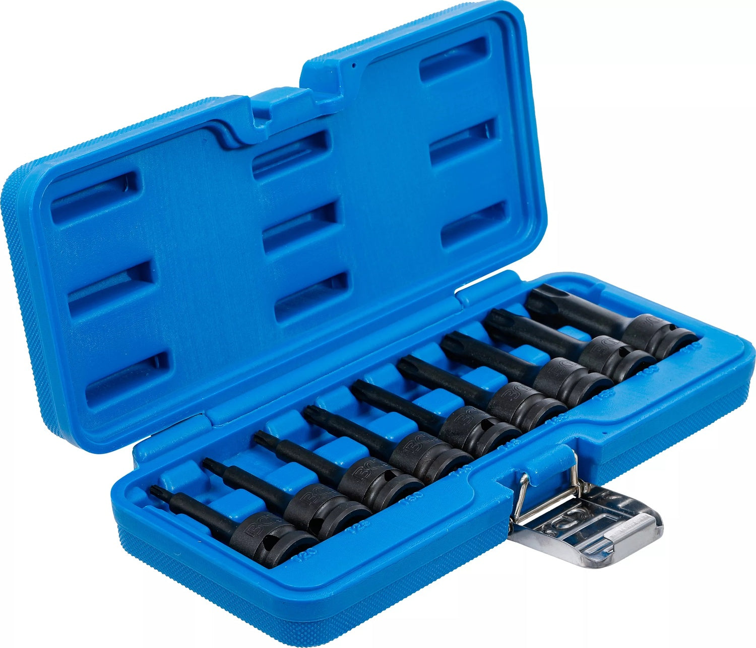 BGS 5480 Satz Kraft Biteinsätze T-Profil (für Torx) T20 - T70 Antrieb 12,5mm (1/2")