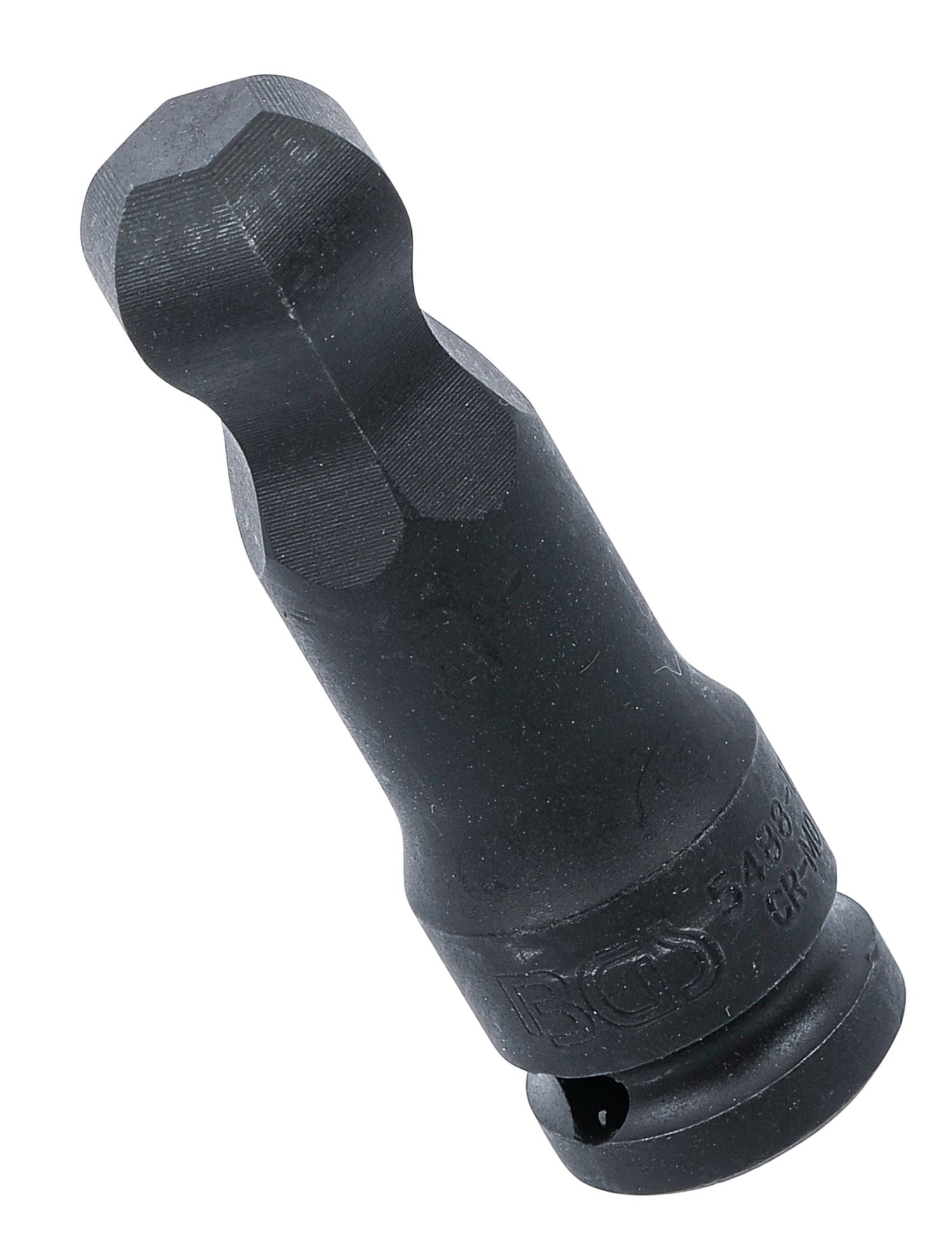 BGS 5488-19 Kraft Biteinsatz Innensechskant mit Kugelkopf 19mm HX19 Länge 75mm Antrieb 12,5mm (1/2")