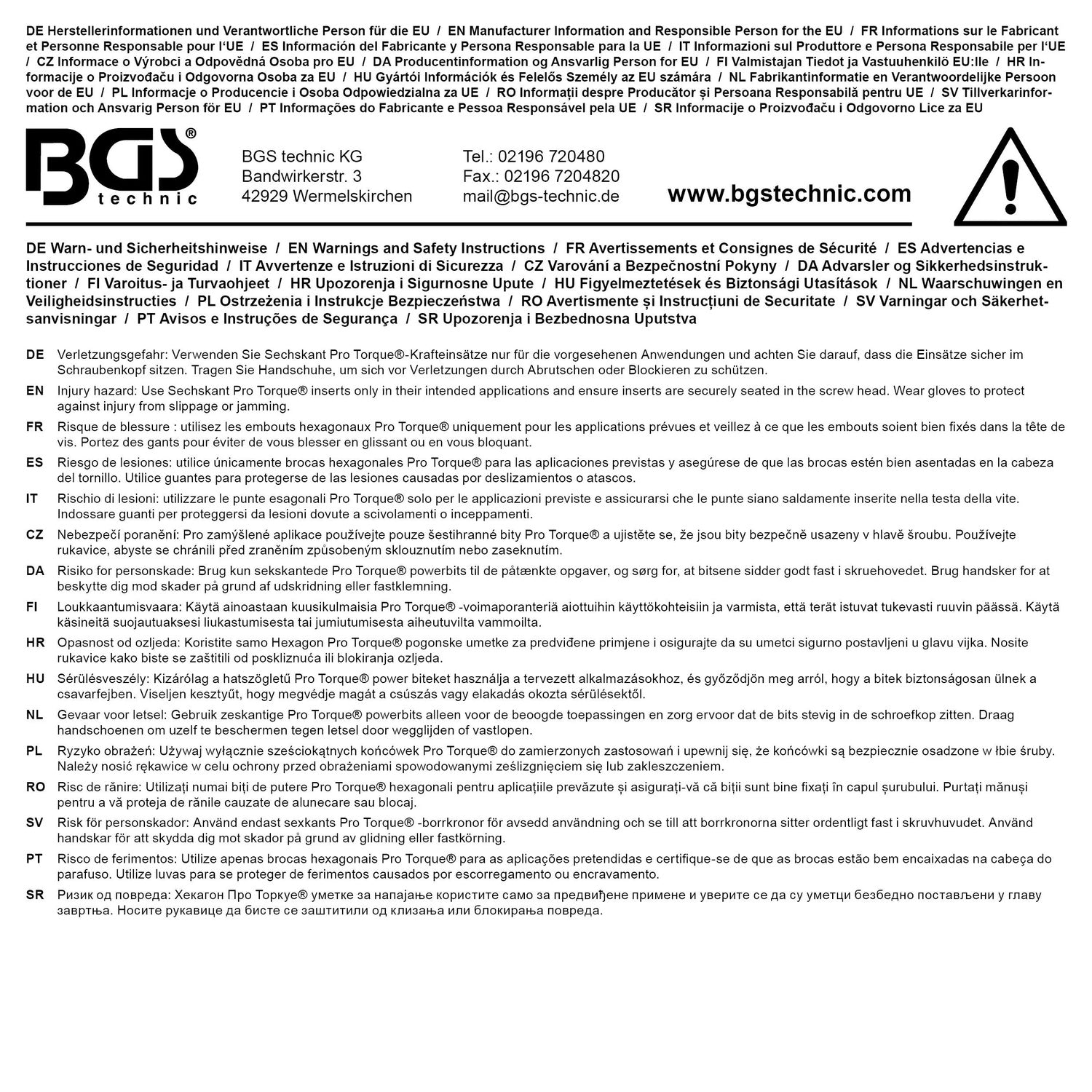 BGS 5650 Impact Nuss 50mm Antrieb 20mm (3/4") für Schlagschrauber