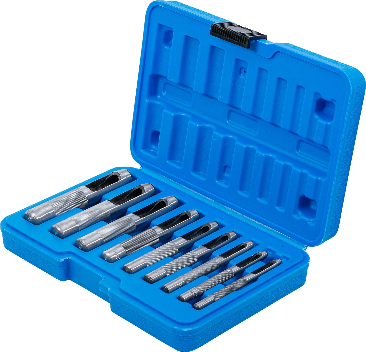 BGS 565 Satz Locheisen Lochpfeifen Lochflöten Lochstanzer Ø3-12mm 9 teilig