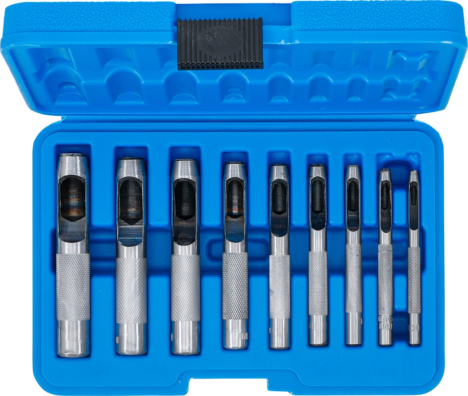 BGS 565 Satz Locheisen Lochpfeifen Lochflöten Lochstanzer Ø3-12mm 9 teilig