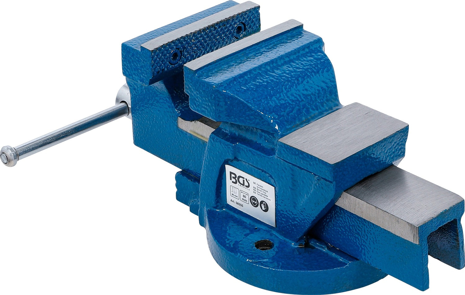 BGS 58255 Parallel Schraubstock mit 80mm Spannbacken