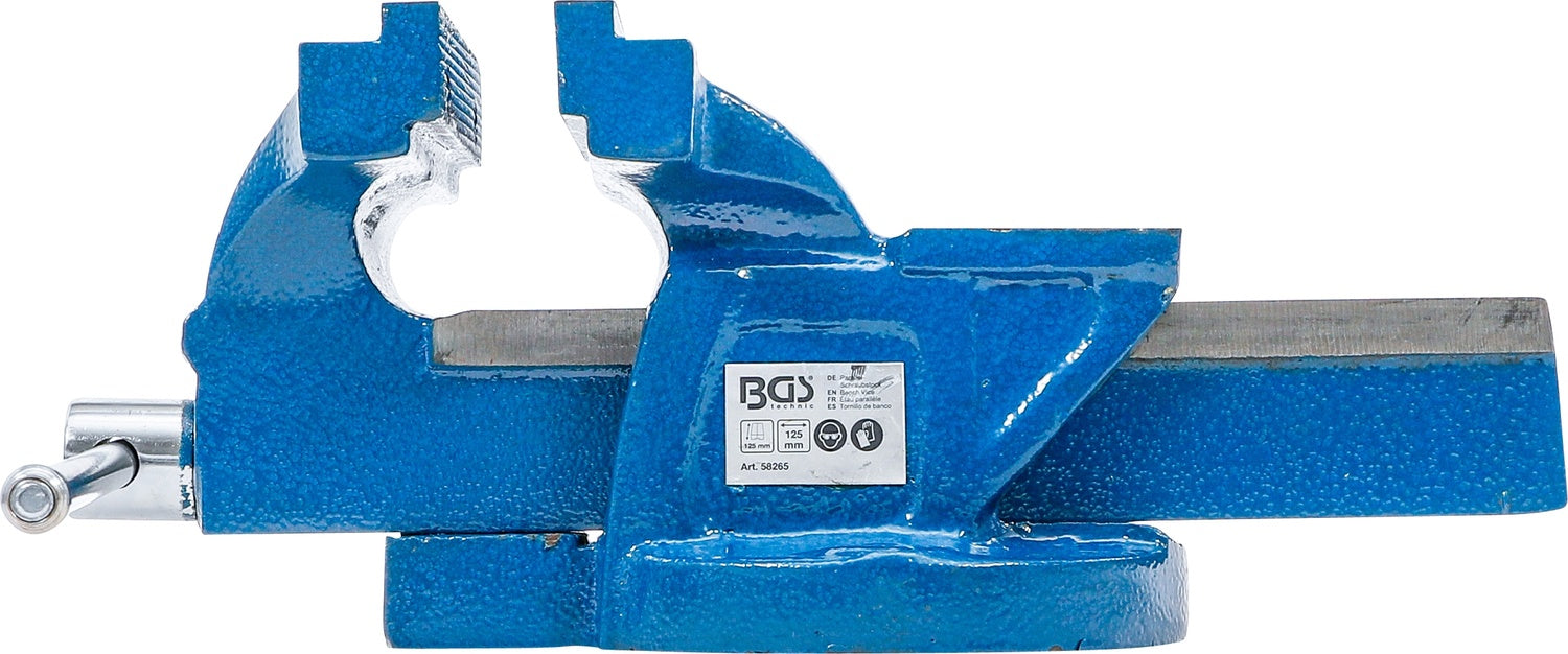 BGS 58265 Parallel Schraubstock mit 125mm Spannbacken