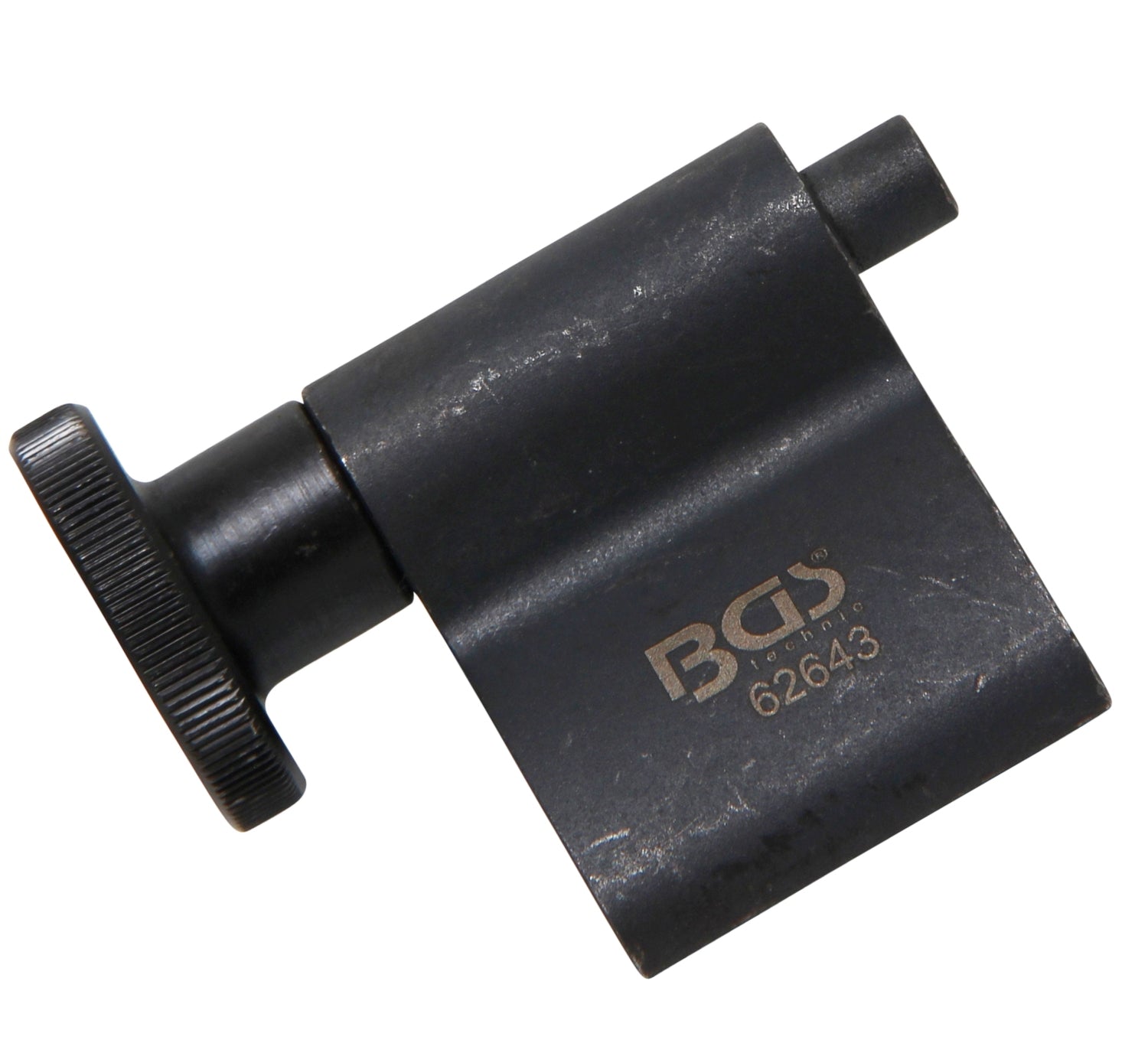 BGS 62643 Arretierwerkzeug für Kurbelwellen Zahnriemenräder VAG mit rundem Kurbelwellenrad
