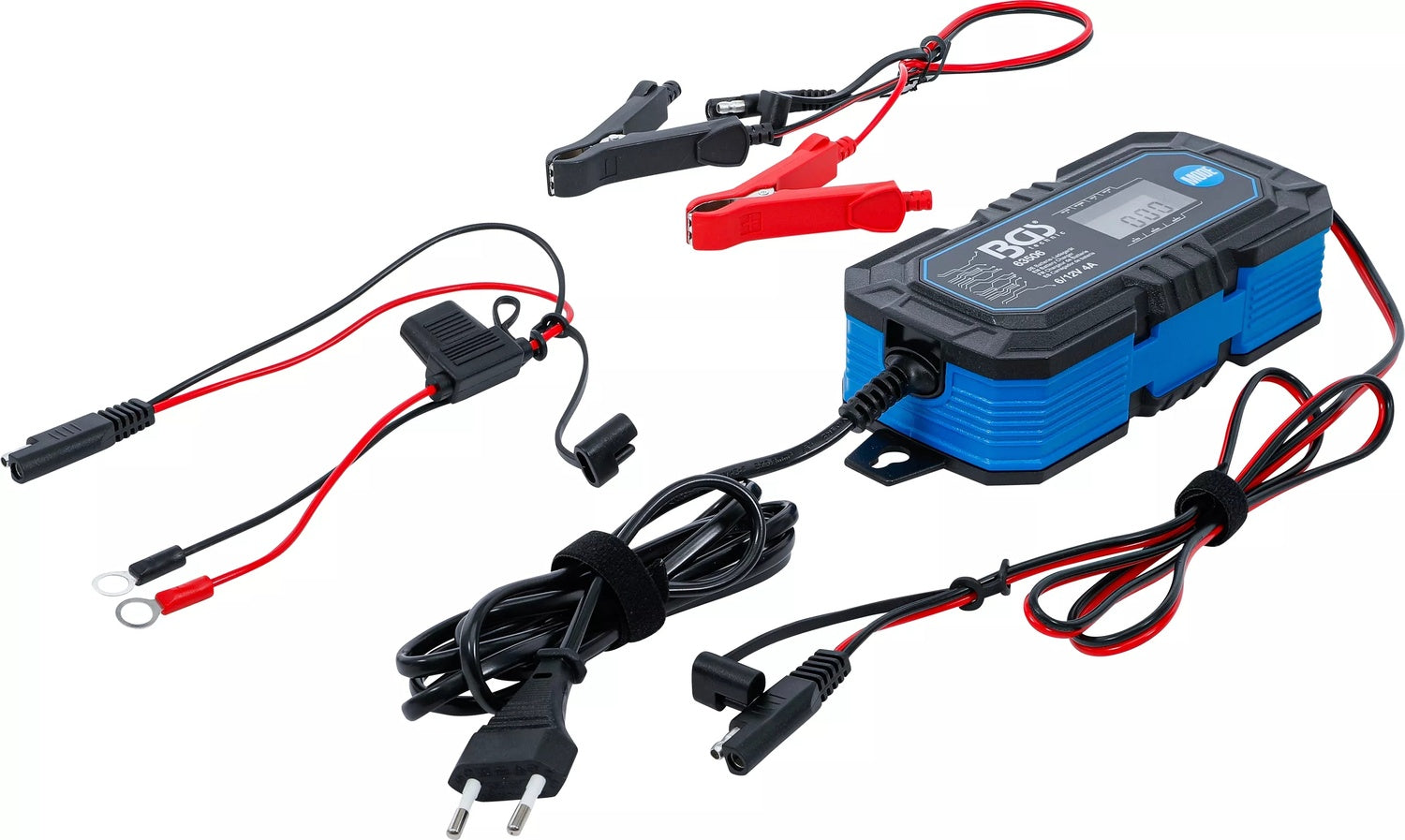 BGS 63506 Digital Ladegerät Batterie 6/12 V 4 A Batterieladegerät