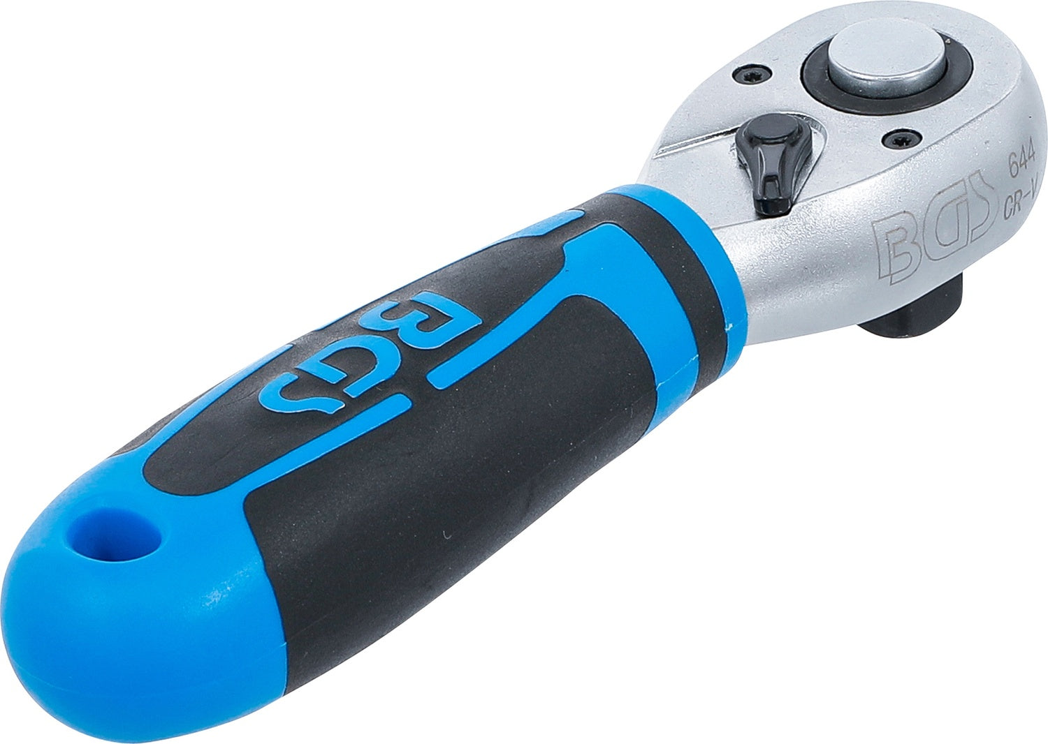 BGS 644 Mini Umschaltknarre Ratsche feinverzahnt Abtrieb 12,5mm (1/2") Länge 170mm