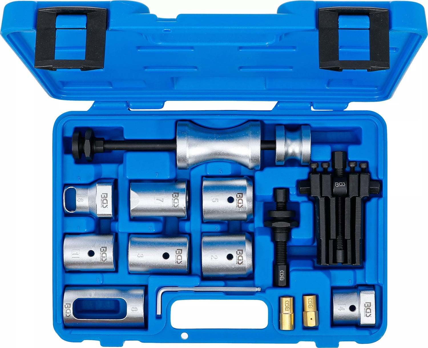 BGS 65700 Satz Abzieher für Scheibenwischerarm universal 13 teilig