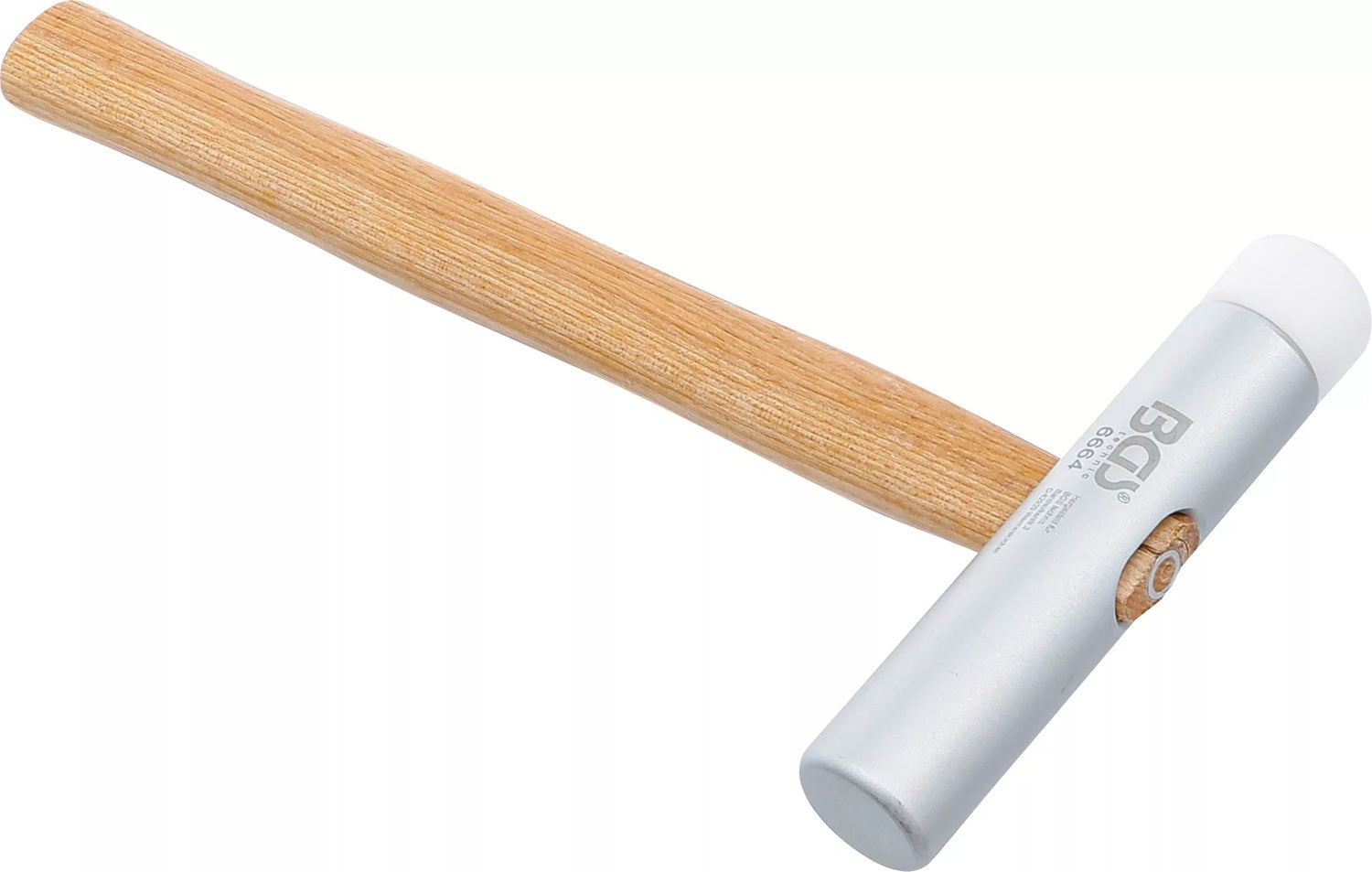 BGS 6664 Aluminium Kunststoff Hammer Holzstiehl extra langer Kopf