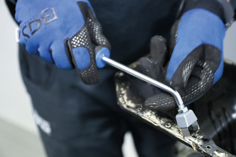 BGS 6665 Dichtungsschaber abgewinkelt 155mm