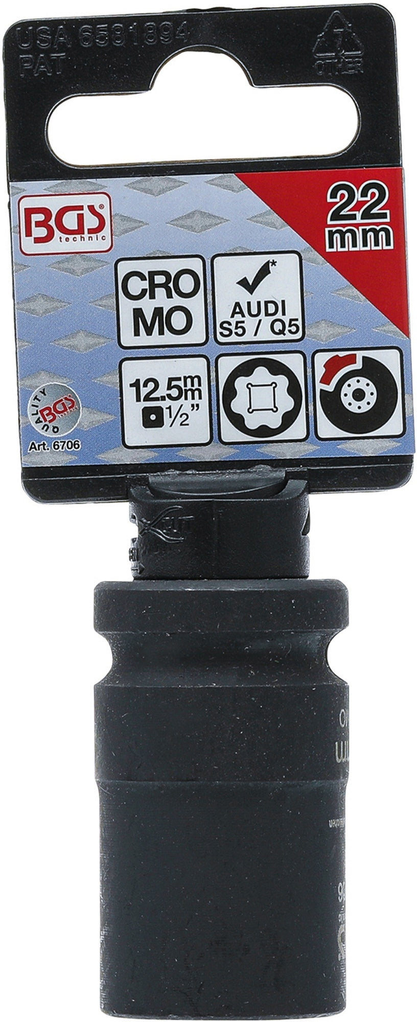 BGS 6706 Spezial Steckschlüssel-Einsatz für Audi S5 Q5 Bremssättel