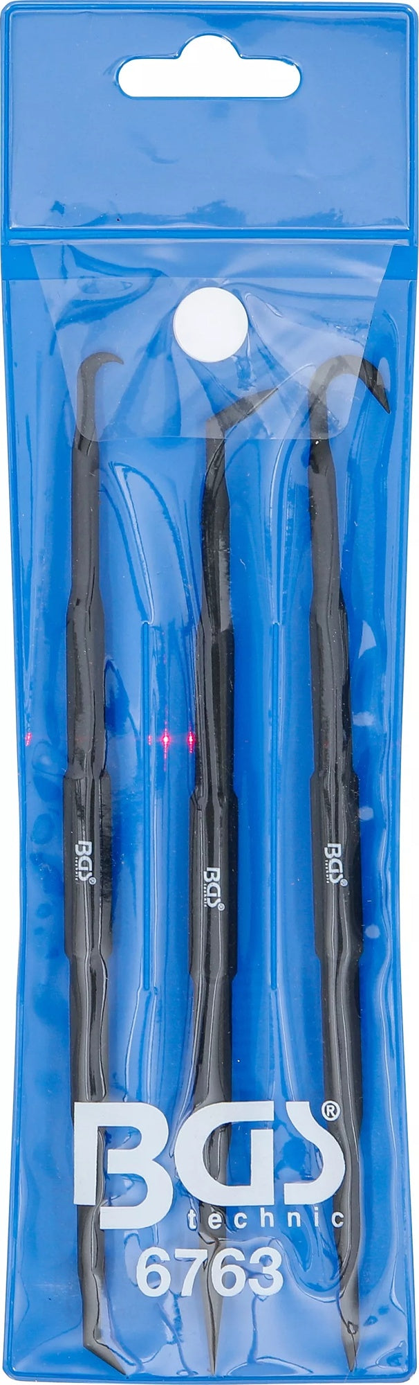 BGS 6763 Satz Werkzeug für Montage Demontage von O-Ringen 3 teilig Nylonfaser