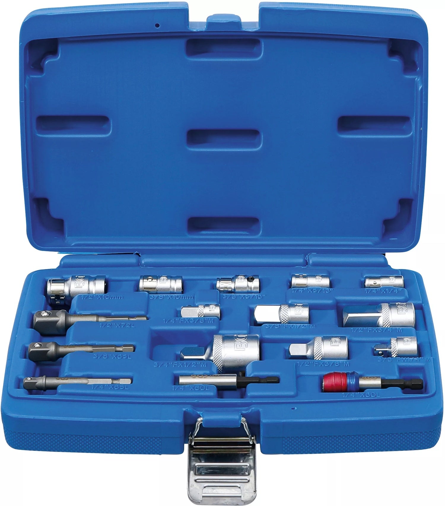 BGS 6779 Satz Adapter für Knarren Nüsse und Bits 16 teilig