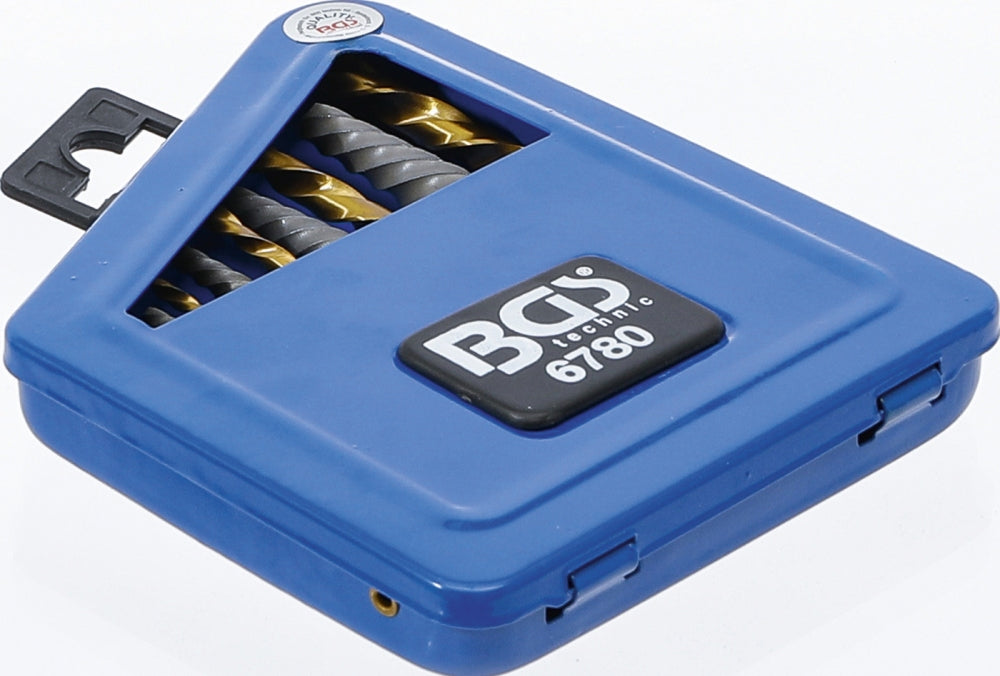 BGS 6780 Satz Schraubenausdreher & Linksbohrer HSS titan-nitriert 2-7,5mm