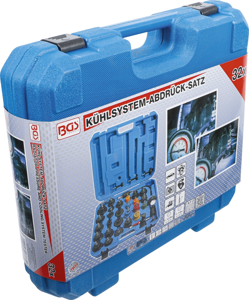BGS 6867 Abdrück Satz Kühlsystem 32 teilig