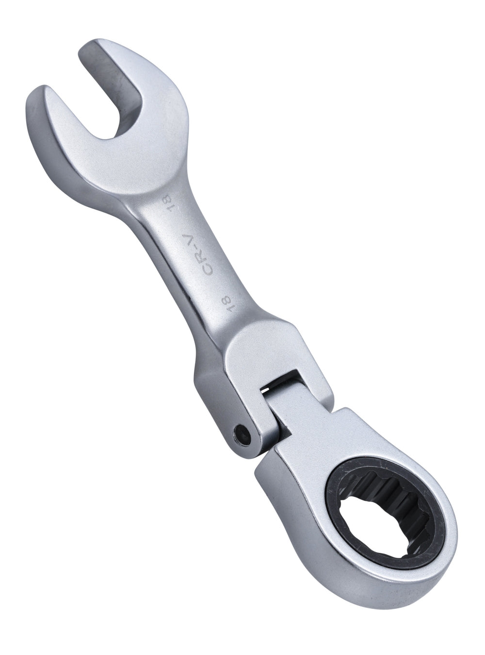 BGS 6918 Ratschenringmaulschlüssel kurz abwinkelbar Schlüsseleite 18mm