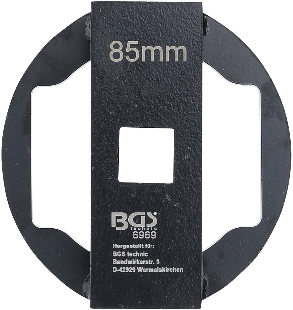 BGS 6969 Schlüssel für Achsmuttern / Radkapseln für 13 t BPW-Vorderachsen SW 85mm