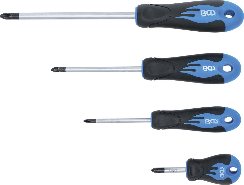 BGS 70049 Satz Schraubendreher JIS PH Standard 4 teilig