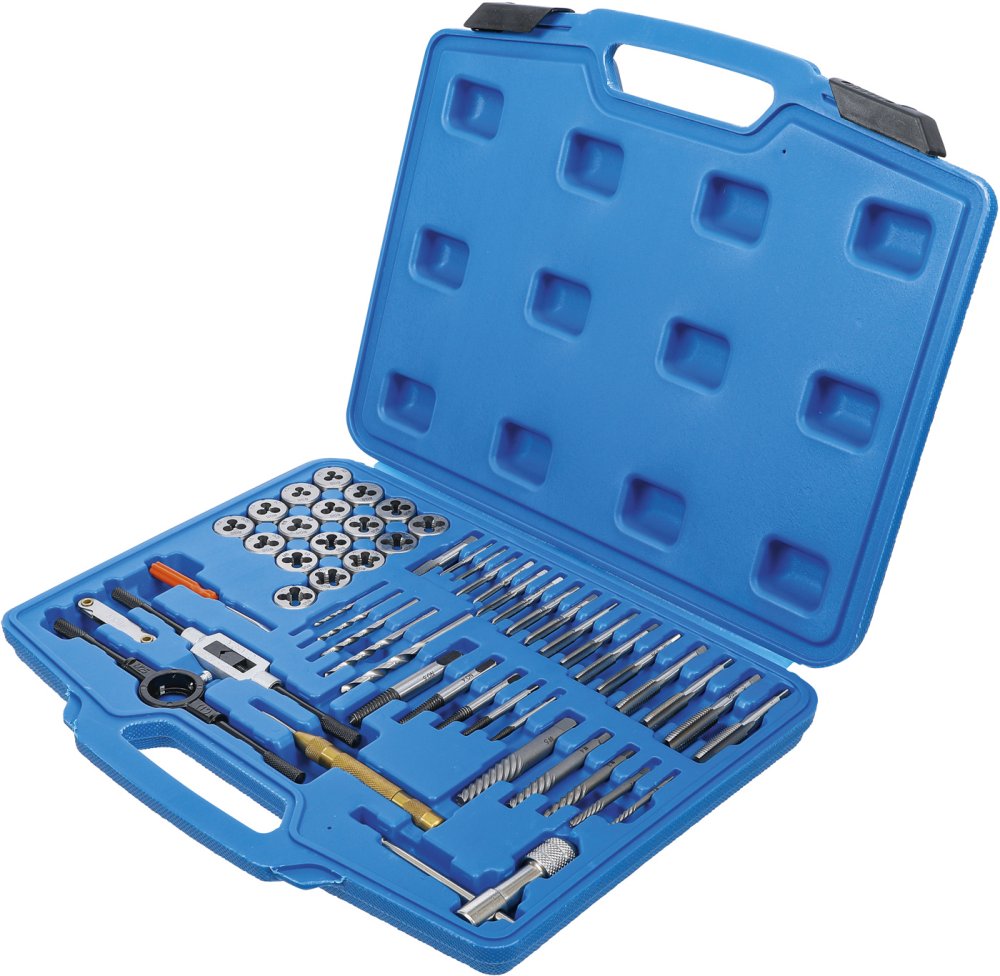 BGS 70104 Satz Gewindeschneider metrisch M3 - M12 56-teilig