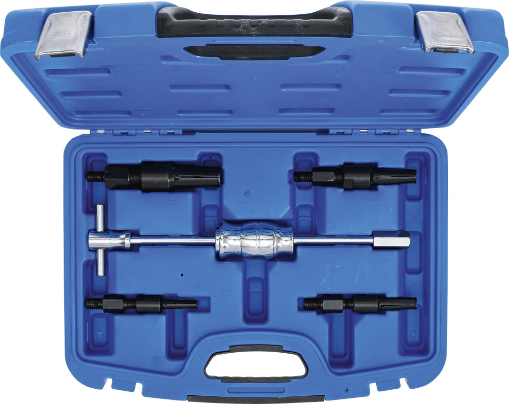 BGS 70107 Satz Grundloch Innenlager Abzieher mit Gleithammer 5 teilig