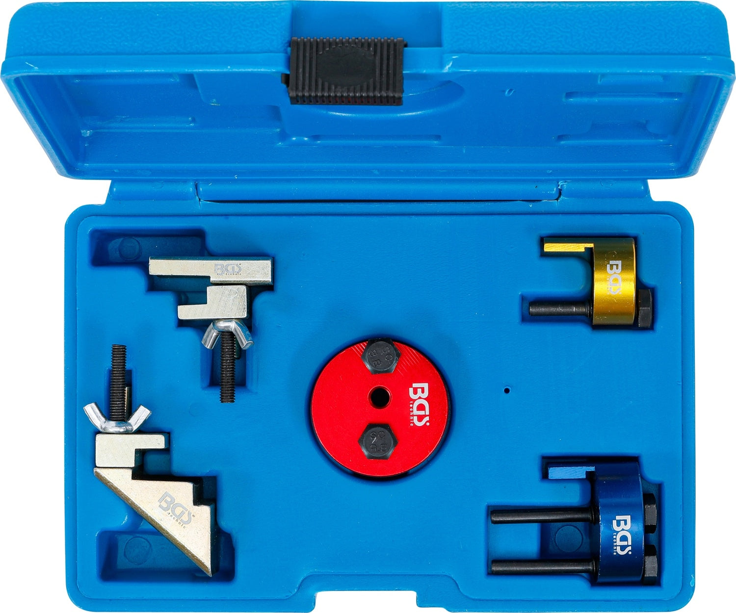 BGS 70109 Satz Werkzeug für Keilrippenriemen Stretchfit 5 teilig