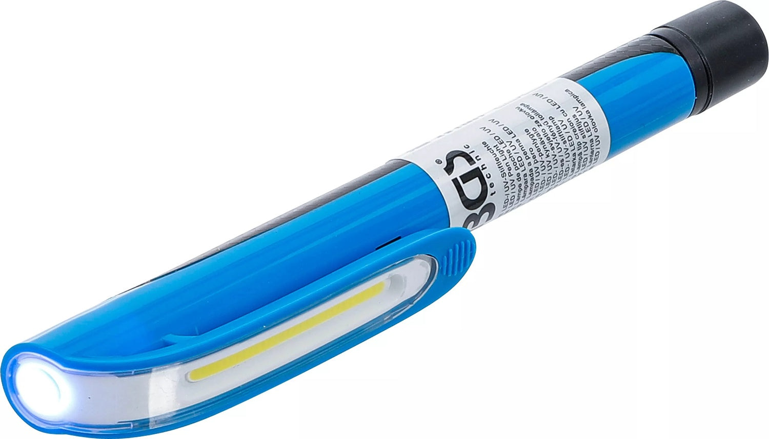 BGS 70120 LED UV Stiftleuchte mit magnetischem Fuß netzunabhängig