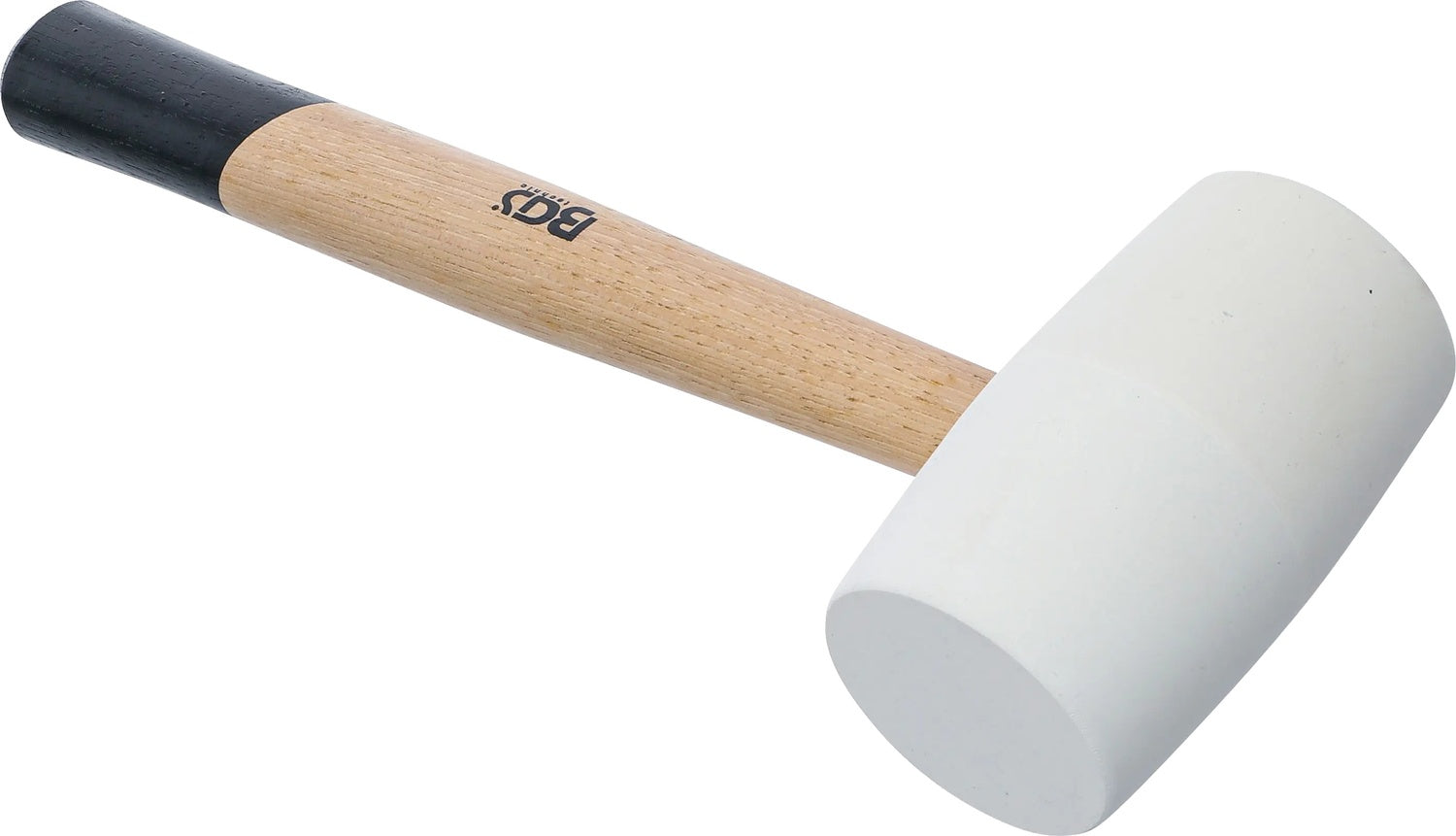 BGS 70140 Gummihammer Hickorystiel weißer Kopf Ø 64mm 750g Ausbeulhammer