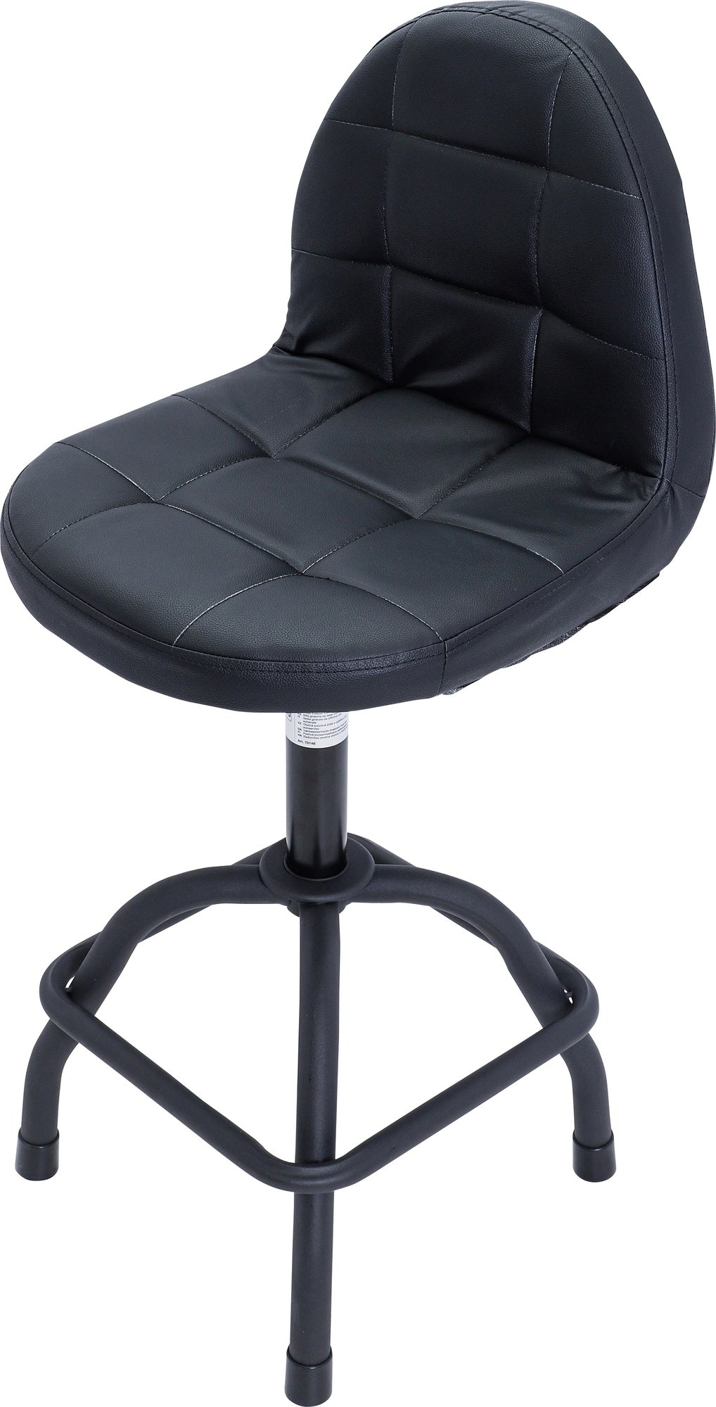 BGS 70146 Werkstatt Stuhl Drehstuhl höhenverstellbar 635-787mm