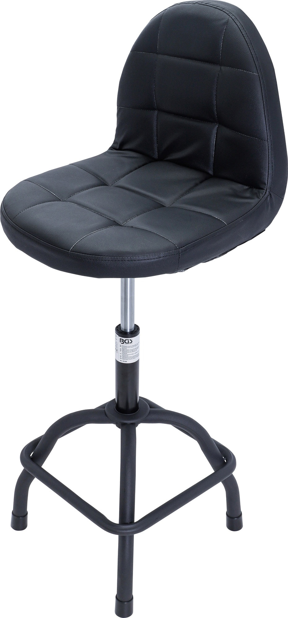 BGS 70146 Werkstatt Stuhl Drehstuhl höhenverstellbar 635-787mm