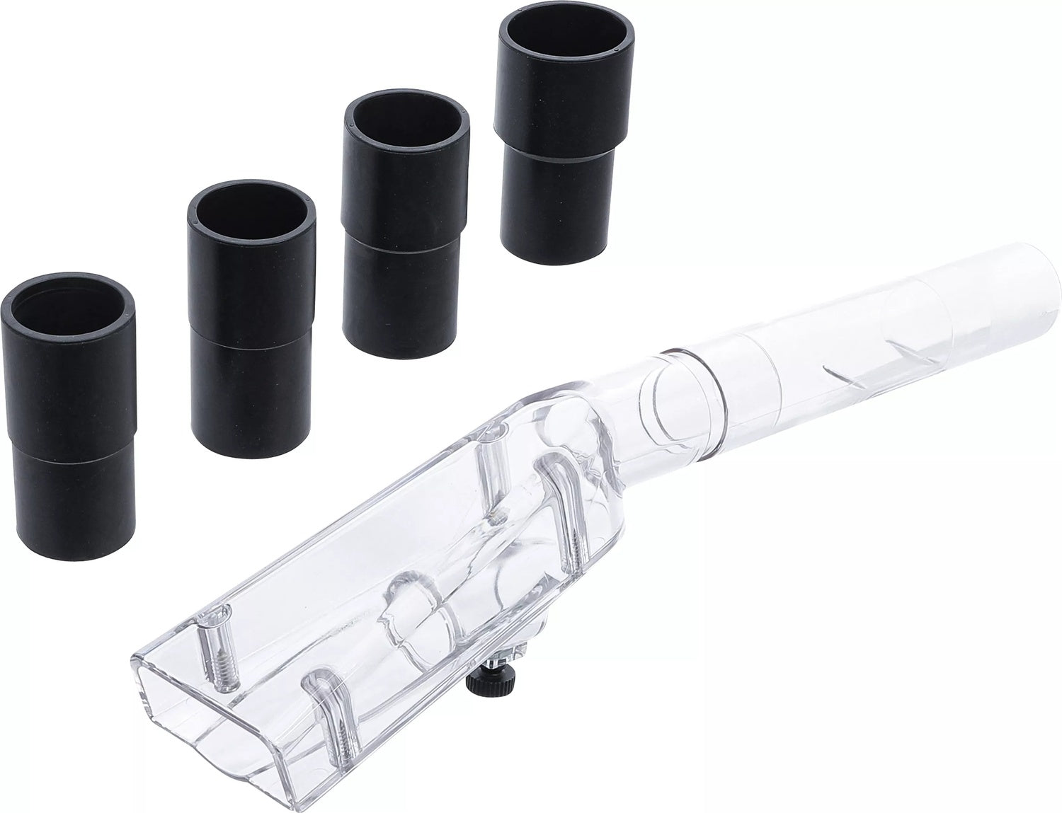 BGS 70151 Saugaufsatz klein für Druckluft Reinigungspistole mit 4 Adaptern für Artikel 70150